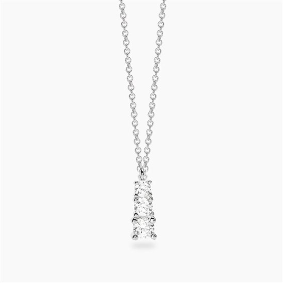 Collana Mabina Donna in Argento Diamante Lab Grown 0.45 Ct 553926 - 553926
